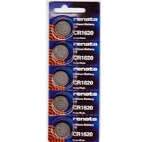 5 CR1620 3V Renata Lithium Batteries DL1620 CR DL 1620