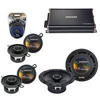 Compatible with BMW Z4 2003-2008 Factory Speaker Replacement Harmony R65 R35 & CXA300.4 Amp (Renewed)