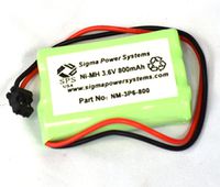 SPS Brand 3.6V 800 mAh Replacement Battery for Radio Shack/Tandy 43-153 CordlessPhone (1 Pack)
