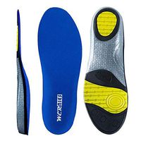 Blue Size 7 Running Shoes Inserts for Men Women, Athletic Arch Comfort Insole