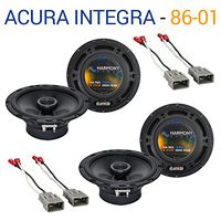 Compatible with Acura Integra 1986-2001 Factory Speaker Replacement Harmony (2) R65 Package New