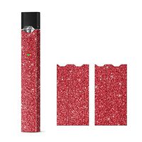 2 Pack - 3M JUUL Skin | JUUL Wrap |JUUL Vinyl | JUUL Sticker | Juul Decal (Pink Glitter, Blue Giltter, Gray Glitter and Rainbow Glitter) (Pink Glitter)