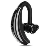 Bluetooth Headset Voice Answering with Noise Cancelling Bluetooth Earbuds Compatible with Smart Phones LG Stylo 4 Samsung S9 Plus S8 S7 Edge Note 8 iPhone X 8 7 Plus 6s Plus 5S Motorola Huawei (Black)
