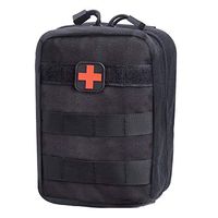 LYAID First Aid Kit Bag, Medical Waist Pack, Military Utility Bag, Perfect for Travel, Home, Office, Car, Camping, Workplace,E