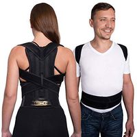 Back Brace Unisex- Back Support Belt for Old and Young- Posture Corrector for Work/Normal Life- Ease Back Neck Shoulder Pain- Minimize Hunchback Scoliosis Sciatica Slipped Discs herniated disc(S)