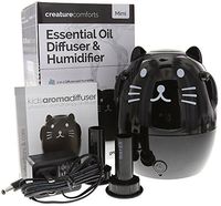 Greenair Creature Comforts Kids Essential Oil Diffuser & Humidifier (Mimi The Black Cat) #529