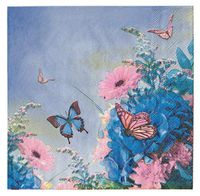 Salome Idea 60 Counts Shower Tea Party Birthday or Wedding Party Napkins,Romatic Floral Napkins(Romatic Floral 24)