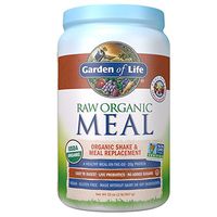 Garden of Life Meal Replacement Vanilla Chai Powder, 28 Servings, Organic Raw Plant Based Protein Powder, Vegan, Gluten-Free