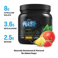 Legion Pulse, Best Caffeine Free Natural Pre Workout Supplement for Women and Men – Powerful Nitric Oxide Booster, Non Stimulant Beta Alanine, Citrulline and Alpha GPC, (Caffeine Free Tropical Punch)