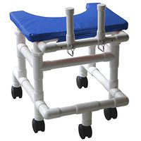 MJM International 450-PED Platform Walker, Royal Blue/Forest Green/Mauve, 100 fl oz, 30" Height x 25" Length x 18" Width