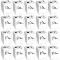 20pc Exell 266 Alkaline 9V Battery NEDA 1605, PP7, 6F90