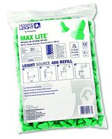 Howard Leight by Honeywell Max Lite Earplug Refill For Leight Source 400 Dispenser, 200-Pairs (LPF-LS4)