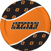 Creative Converting Oklahoma State Cowboys Dinner Paper Plates (8 Count)