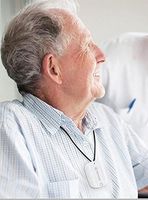 Wi-Fi SOS Necklace Pendant / Emergency Panic Button - Water-proof