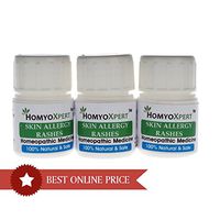 HomyoXpert Skin Allergy (Rashes) Homeopathic Medicine for One Month