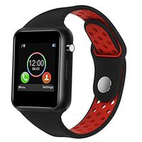 IOQSOF Smart Watch, Bluetooth Touchscreen Smart Wrist Watch Smartwatch Phone Fitness Tracker with SIM SD Card Slot Camera Pedometer Compatible iOS iPhone Android Samsung