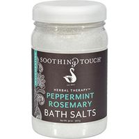 Soothing Touch Bath Salts - Peppermint Rosemary - 32 oz Pack of - 6 by Soothing Touch