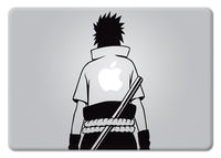 Uchiha Sasuke Naruto for MacBook Laptop car die-Cut Vinyl Decal Sticker (11 inch MacBook, Black)