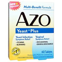 PACK OF 3 EACH AZO YEAST TAB 60TB PT#78765160667
