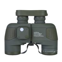 H-ENY Adult Military Binoculars 10X50, Built-in Compass and Rangefinder for Birding Large Eyepieces, Large Field of View, Suitable for Hunting, Cross-Country and Travel,A