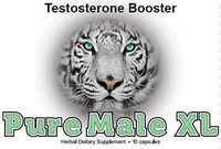 Pure Male XL - The #1 Most Potent & Powerful Male Supplement Pills Ideal for Men with Low Testosterone Levels! All Natural & Clinically Proven Ingredients Performance Booster (10 Pills)