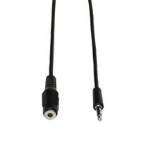 TRPP311006-3.5mm Mini Stereo Audio Extension Cable for Speakers and Headphones M/F