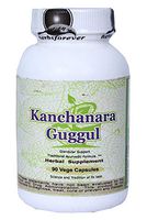 Kanchnara Guggulu (Ayurvedic Ancient Formulation) (Herbal Supplement) 90 Vege Capsules, 800 Mg - Concentrated