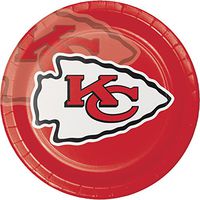 Kansas City Chiefs Paper Plates, 24 ct