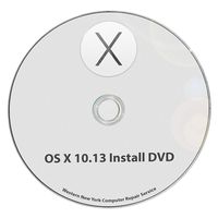 Mac OS X 10.13 High Sierra Full OS Install - macOS Reinstall/Recovery Upgrade Downgrade/Repair Utility Complete Factory Reset Disc CD DVD Drive Disk