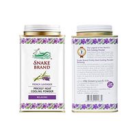 ShopThai55 Thai Products, Prickly Heat Powder Snake Brand,Prickly Heat Cooling Powder,Heat Rash, Relaxing : 140g