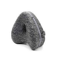 Yeechang Memory Foam Knee Pillow for Side Sleepers,Detachable Washable Pillowcase Improves Circulation and Sleep Quality