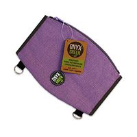 Onyx & Blue Binder Pouch, 100 Percent Jute, Purple (7201P)