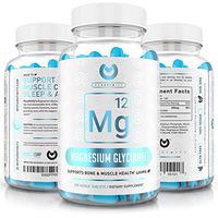 Magnesium Glycinate 400mg – Max Strength Magnesium for Improved Sleep, Stress Relief, Cramp Defense & Recovery. Highly Bioavailable, Vegan & Vegetarian Tablets (not Capsules) – 200ct.