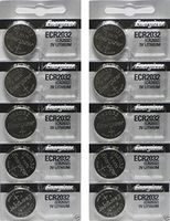 Energizer ECR2032 - Battery, 3 V, Lithium , 240 mAh, x 10 Pack - Packaging May Vary