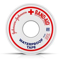 Johnson & Johnson Red Cross First Aid Tapes Waterproof1/2" x 10 yds
