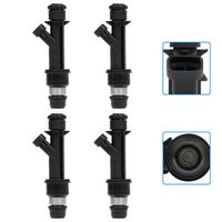 LSAILON Engine Fuel Injectors 4 Pieces Fuel Injector fit for 2003 2004 2005 Chevrolet Cavalier 2003 2004 2005 Pontiac Sunfire,4 Holes