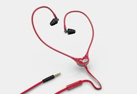 WOREMOR Safe EMF Headset and Anti Radiation Headphones or Protection Earbuds or Earphones with Air Tube Eliminating Electromagnetic Fields (Red)