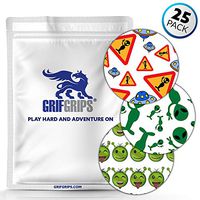 GrifGrips Extreme Formula - Spot Circle CGM Adhesive for G6 (25-Pack) (Aliens)