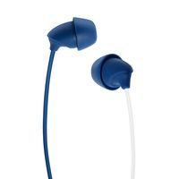 Advanced Sleeper Earbuds Flexible Silicone Lightweight Compact Earphones - Perfect for Noise Isolation, Sleep, ASMR, Travel, Meditation & Relaxation, Binaural (Blue)