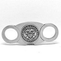 US Navy Cigar Cutter, Self-Sharpening Double Guillotine Blades in Gift Box by Cigar Cutters by Jim