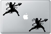Scorpion Mortal Kombat FlashDecals1782 Set Of Two (2x) , Decal , Sticker , Laptop , Ipad , Car , Truck