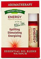 Nature's Truth Essential Oil Roll-On Blend, Energy 0.33 oz (Pack of 2)