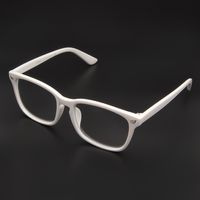 Cyxus Blue Light Blocking Computer Glasses for Anti Eye Strain UV Transparent Lens Black Frame Reading Glass Unisex (Men/Women) (8082T20，White)