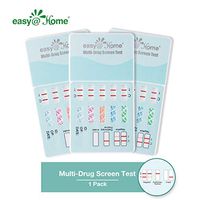 1 Pack Easy@Home 12 Panel Instant Drug Test Kits - Testing Marijuana (THC), BUP,COC,MOP/OPI300, AMP,BAR,BZO,MDMA,MET/mAMP, MTD, OXY,PCP - Urine Dip Drug Testing - #EDOAP-6125B