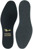 Insoles - Black Leather Full Length (US 8)