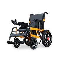 KuiGu Foldable Power Compact Mobility Aid Wheel Chair,Lightweight Electric Wheelchair Portable Medical Scooter,30km