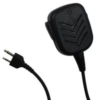 AOER Waterproof Rainproof Shoulder Remote Speaker Mic Microphone for 2 pin Midland LXT210 LXT216 G227 G300 GXT500 GXT600 ect.