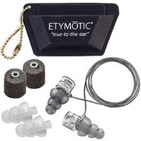 Etymotic Research ER20XS High-Fidelity Earplugs (Concerts, Musicians, Airplanes, Motorcycles, Sensitivity and Universal Hearing Protection) - Universal Fit, Standard/Large/Foam Tips