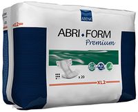 Abena Abri-Form Premium Incontinence Briefs, Extra Large, XL2, 80 Count (4 Packs of 20)