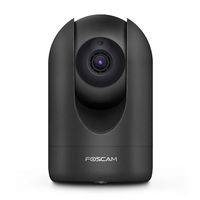 Home Security Camera Foscam R4S 4MP WiFi IP Camera,Wireless Baby Monitor with AI Human Detection Sound Detection 33ft Night Vision 2 Way Audio Camera Works with Alexa Black